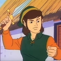 Link (The Legend of Zelda Cartoon) тип личности MBTI image