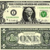 United States one-dollar bill MBTI Personality Type image