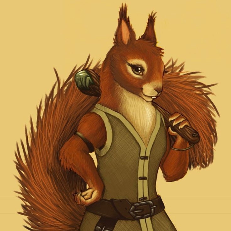 Jess Squirrel type de personnalité MBTI image