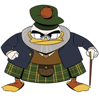 Flintheart Glomgold (Duke Baloney) tipo de personalidade mbti image