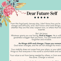 Write a Letter to Their Future Self тип личности MBTI image