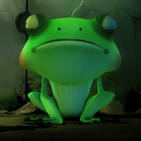 Green (The frog) MBTI Personality Type image