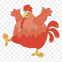 Big Red Chicken MBTI Personality Type image