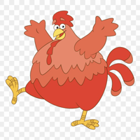 Big Red Chicken tipo de personalidade mbti image