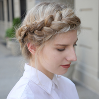 Crown Braid MBTI Personality Type image