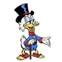 Scrooge McDuck mbti kişilik türü image