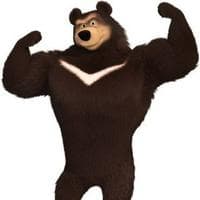 Muscular Bear (Black Bear) tipe kepribadian MBTI image