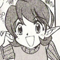Saria (Ocarina of Time Manga) тип личности MBTI image
