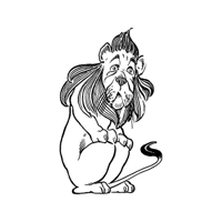 The Cowardly Lion type de personnalité MBTI image