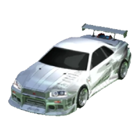 '99 Nissan Skyline GT-R R34 type de personnalité MBTI image