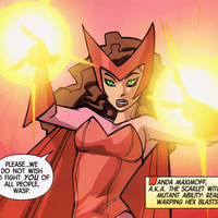 Wanda Maximoff "Scarlet Witch" type de personnalité MBTI image