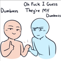 Dumbass x Dumbass MBTI Personality Type image