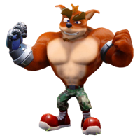 Crunch Bandicoot tipo de personalidade mbti image