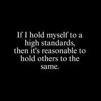 Have high standards for themselves and others. MBTI 성격 유형 image