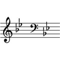 B-flat major scale typ osobowości MBTI image
