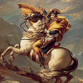 profile_Napoleon Crossing the Alps