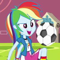 Rainbow Dash (EQG) tipo di personalità MBTI image