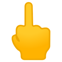 Middle Finger Hand MBTI性格类型 image