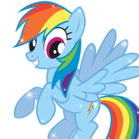 Rainbow Dash type de personnalité MBTI image