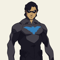 Dick Grayson "Nightwing" tipe kepribadian MBTI image