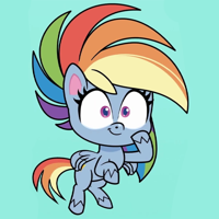 Rainbow Dash tipo de personalidade mbti image