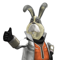 Peppy Hare type de personnalité MBTI image