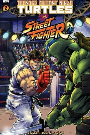 Teenager Mutant Ninja Turtles vs Street Fighters 