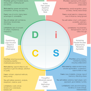 DiSC Personality Types