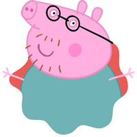 Daddy Pig MBTI Personality Type image