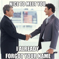 Forget Name of the Person They've Just Met MBTI Personality Type image