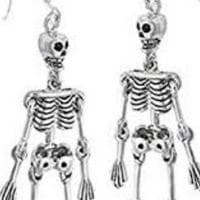 profile_Skeleton earrings