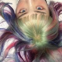 profile_Dye Their Hair In Rainbow Colors