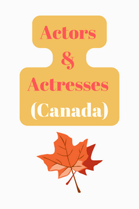 Actors & Actresses (Canada)