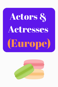 Actors & Actresses (Europe)